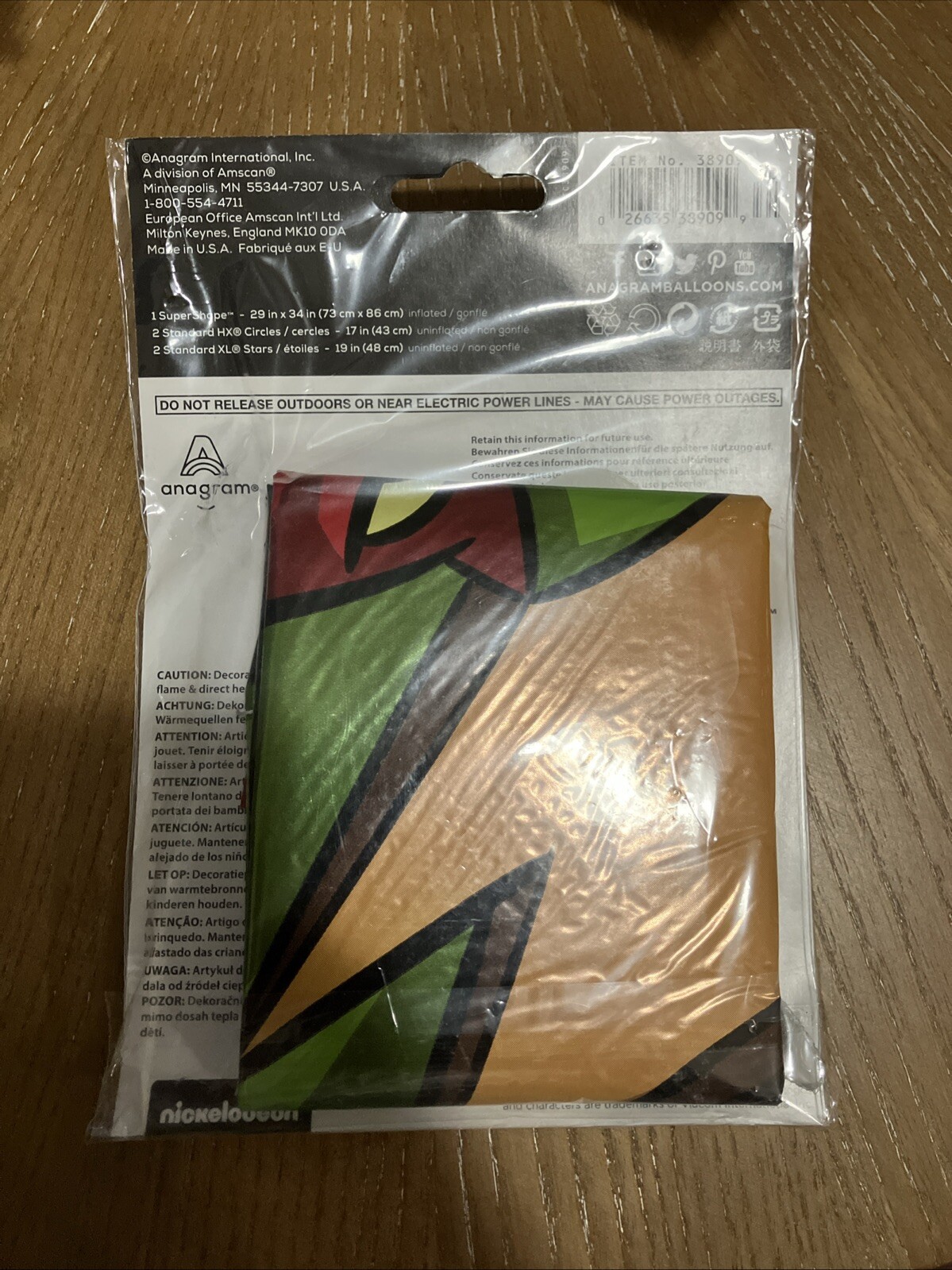 Teenage Mutant Ninja Turtles Balloon Bouquet