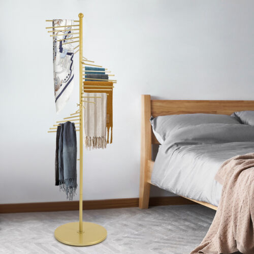 Spiral Scarf Display Rack Freestanding Scarf Display Rack Spiral Display Rack - Picture 24 of 24