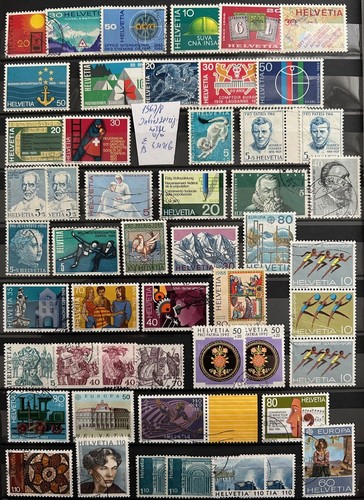 Switzerland 1854/2002 collection on 5 pages with Basel reprint unchecked - 第 5/7 張圖片