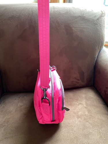 Lug Mini Ranger Crossbody in Magenta Hot Pink - Picture 21 of 22