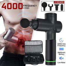 4000r/min Therapy Massage Guns 3 Gears Muscle Massager Pain Sport Massage Machin