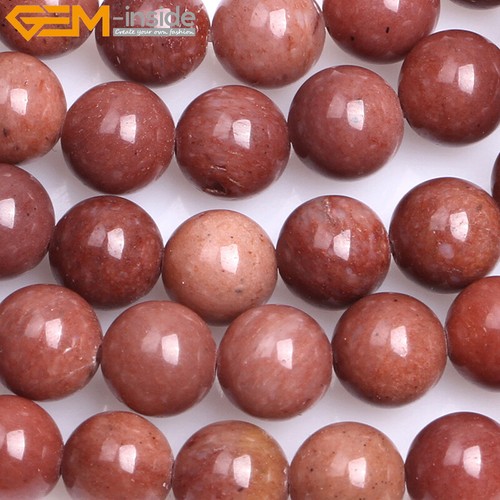 Round Dark Red African Blood Jasper Natural Stone Beads For Jewelry Making 8mm - Imagen 5 de 22