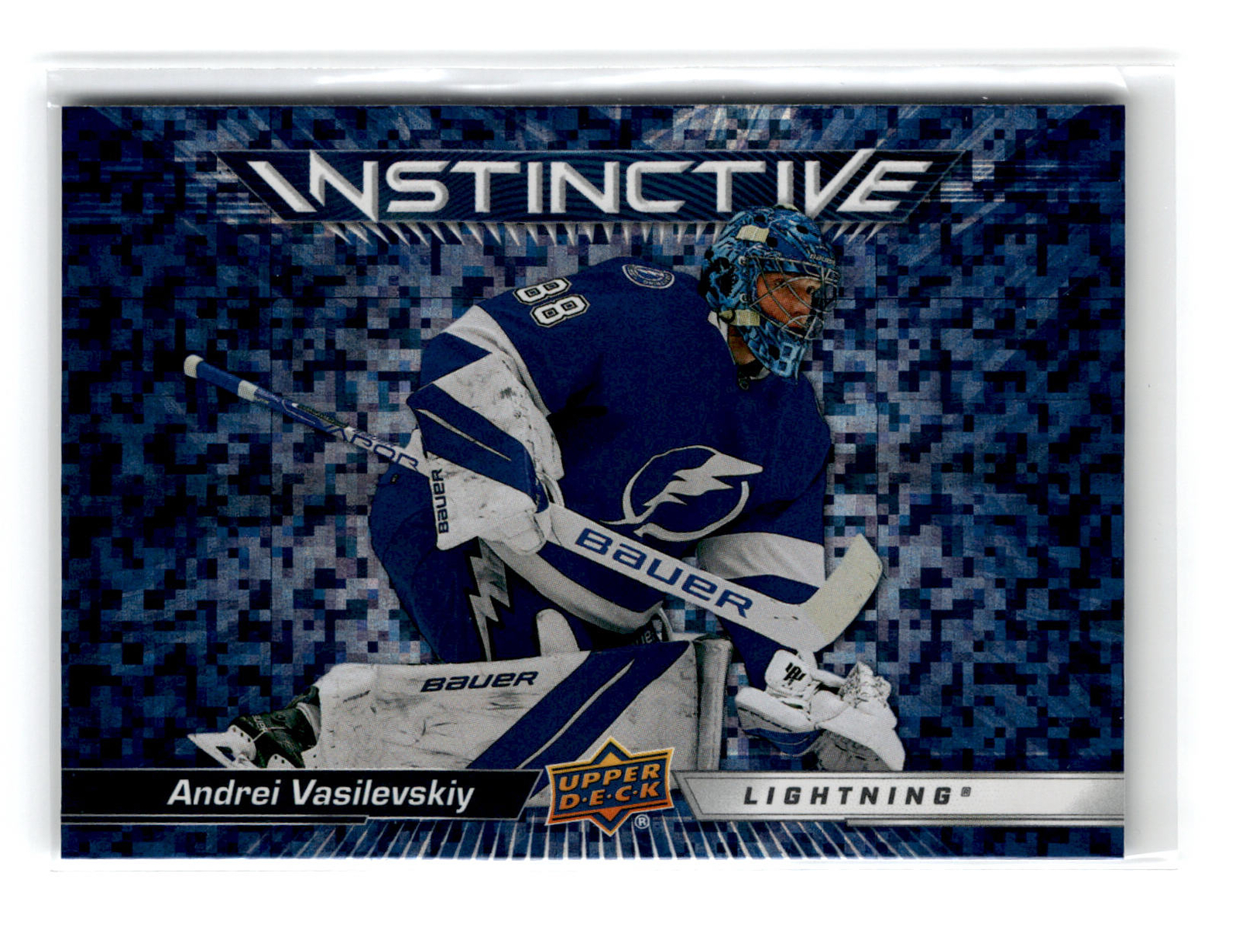 Andrei Vasilevskiy 2023-24 Upper Deck Instinctive Sparkle #IN-11 Lightning