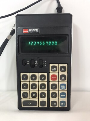 シャープ SHARP 電子ソロバン 電卓 EL-1101 レトロ ヴィンテージ
