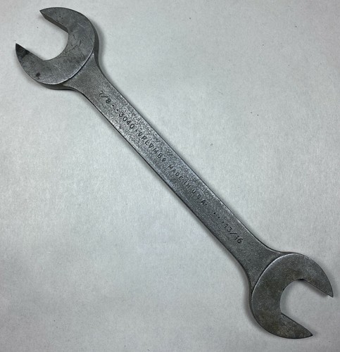 Vintage PLOMB TOOLS No. 3040 Open End Wrench 7/8" x 13/16" USA PLVMB TOOLS USA - Picture 11 of 12