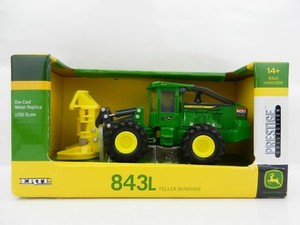 john deere feller buncher toy