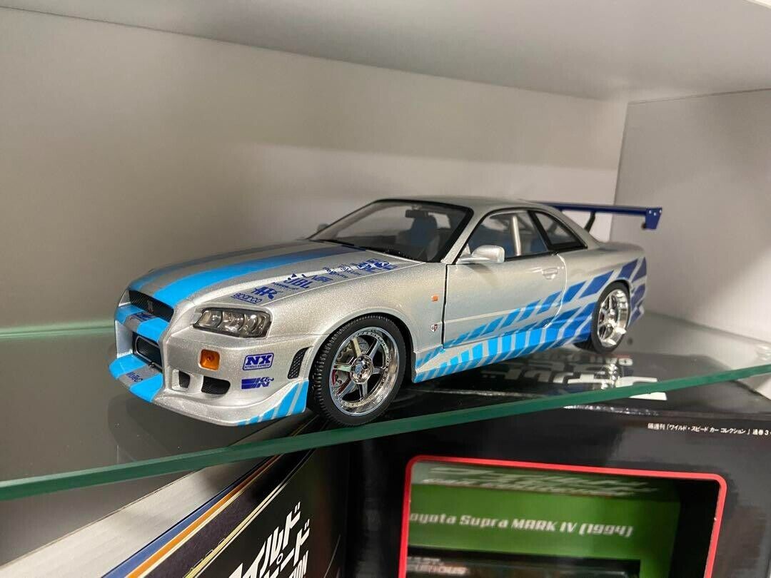 Nissan Skyline GTR R34 Greenlight 1/18 Brian's Fast Nissan Skyline GTR R34 Greenlight 1/18 Brian's Fast