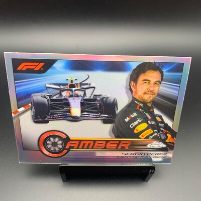 2023 Topps Chrome F1 #CAM-SPII Sergio Perez Camber Oracle Red Bull Racing