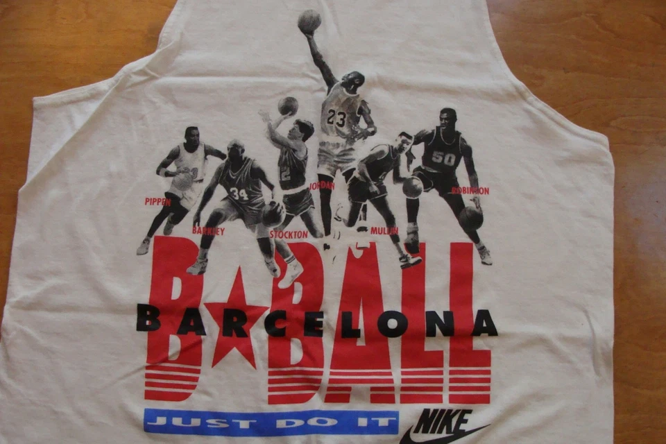 🏀Camiseta Nike Michael Jordan Años 90 LG Tanktop DE COLECCIÓN Juegos Olímpicos Pippen 92 RARA Foto 2 de 4