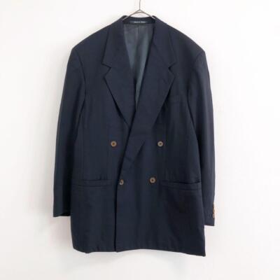 Gianni Versace ネイビー セットアップ GIANNI VERSACE Set-up Suit Double Navy Men's Size M From