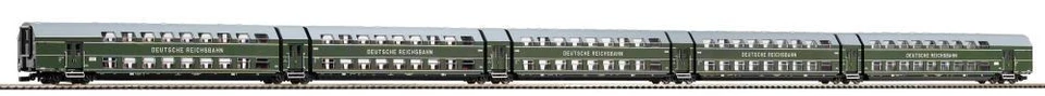 Piko 53124, 5tlg. Doppelstock-Gliederzug, DR, Neu & OVP, H0