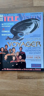 TeleVision # 8 1996 Star Trek Voyager & Animated, Babylon 5, Akte X, TV Magazin