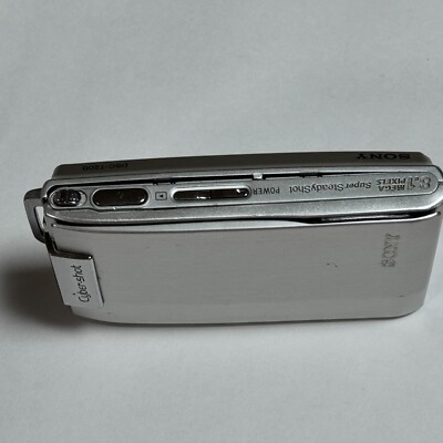 Sony Cyber-shot DSC-T200 8.1MP Digital Camera - Silver for