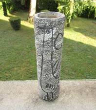 Very Beautiful Vase the Bird Stylish Jacques Pouchain Dieulefit Ceramic 1950