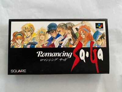 【中古】Romancing Saga / Game Romancing Saga 1 Super Famicom SFC Japan import Boxed + Manual US