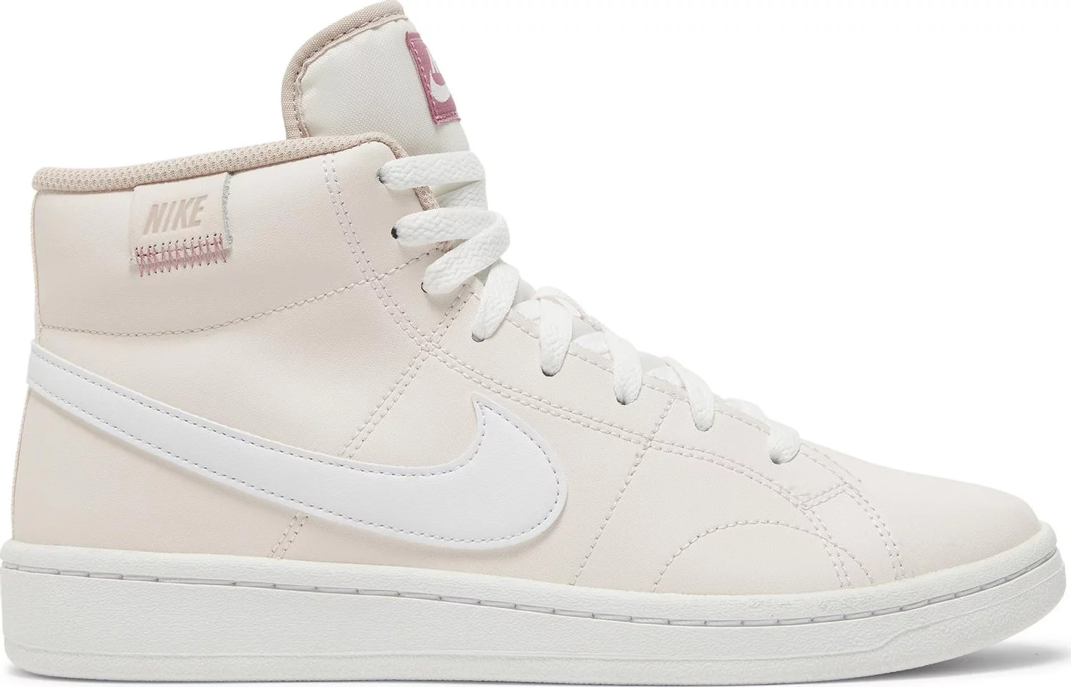 Женские кроссовки Nike Court Royale 2 среднего размера, нежно-розовые, белого цвета, FD0286-600 8