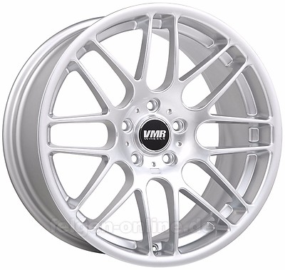 VMR V703 silber Felgen 8,5x19 ET40 + 9,5x19 Zoll ET45 BMW 3er E90 E91 E92 E93