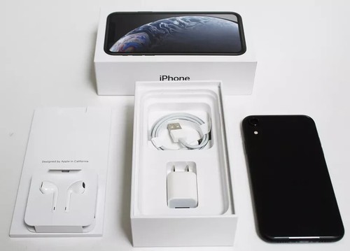 Apple iPhone XR - 64 GB - Black (AT&T Cricket H2O) BRAND NEW SEALED BOX - Picture 4 of 5