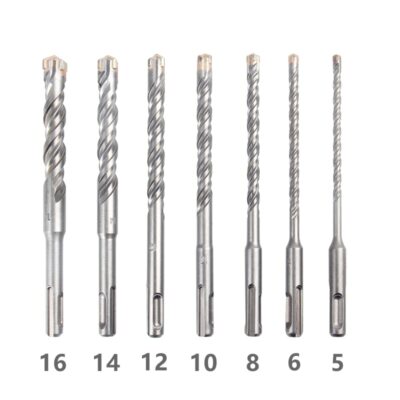 5mm-16mm SDS PLUS Rotary Hammer Drill Bit Carbide Tip For Concrete Masonry Brick