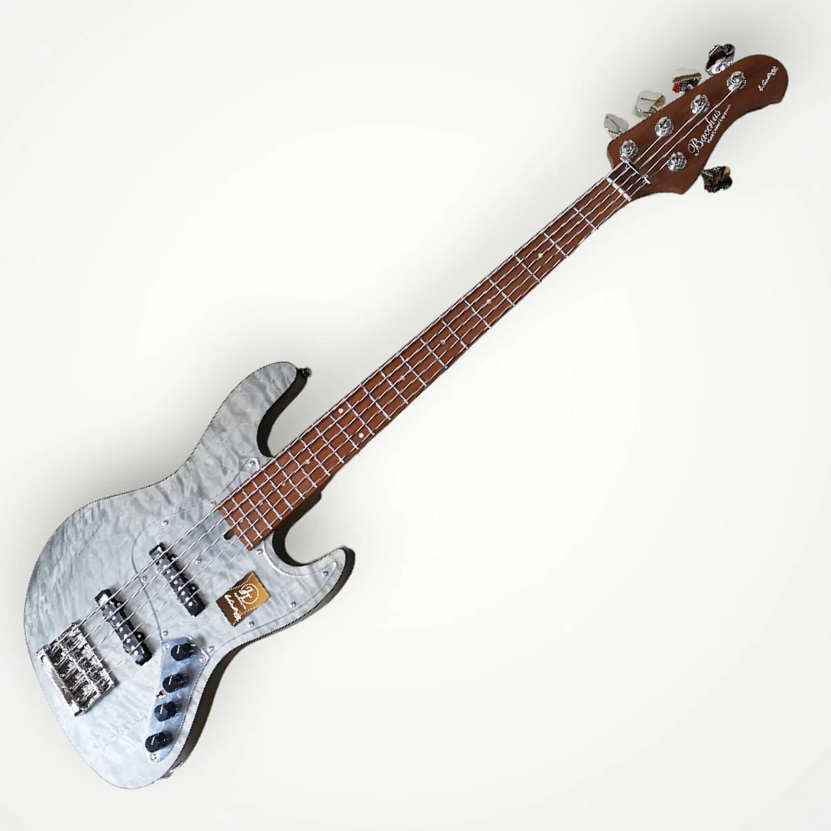 タ*p様 Bacchus 02 WoodLine 5 OX Turbo Bacchus 5 String Solid Body Bass Guitars for sale | eBay