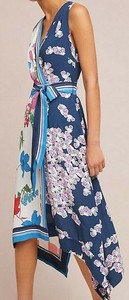 anthropologie botanica wrap dress