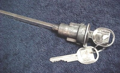 Amc Rack Key NOS AMC Trunk Lock With Keys - Fits all 67 Models and Some 68 69 70 71 ...