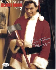 Eric Freeman signed 8x10 Photo Ricky Caldwell - Silent Night Deadly Night 2