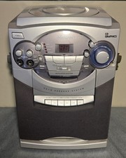 Vtg Memorex MKS2451 CD/CD G Karaoke System/CD/Tape Player No Mic Tested Works