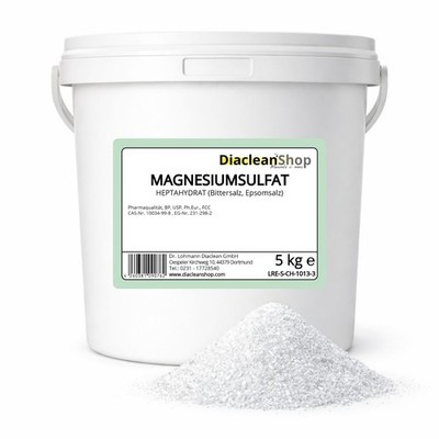 Magnesiumsulfat (Bittersalz, Epsom-Salz) Pharmaqualität 5kg