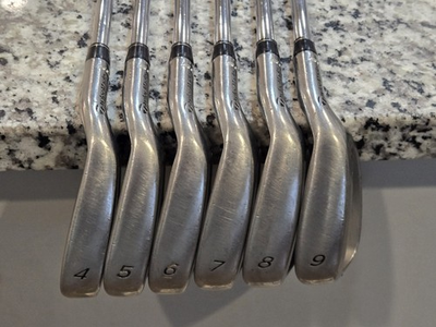 #ad TaylorMade RAC OS 4 9 Iron Set Precision 95g STIFF Light Metal Steel Right Hand $139.99