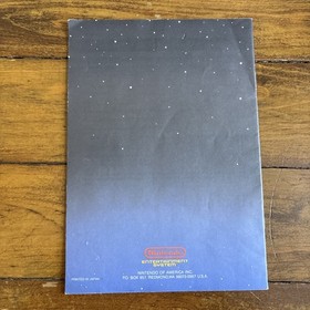 Consola Nintendo Control Deck Original NES Inserto Manual Solo