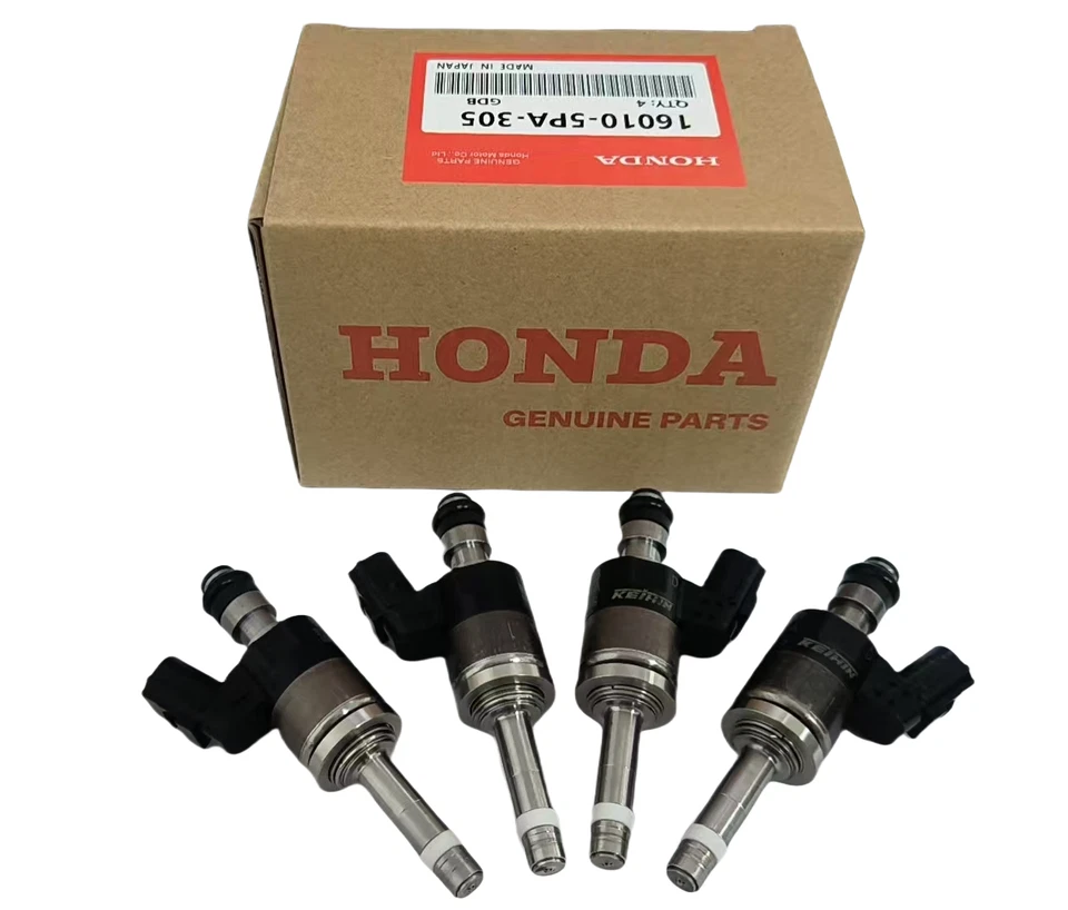 Inyectores de combustible OEM 4 piezas para Honda Accord 2018-2020 CR-V 2017-2020 16010-5PA-305 Foto 2 de 4