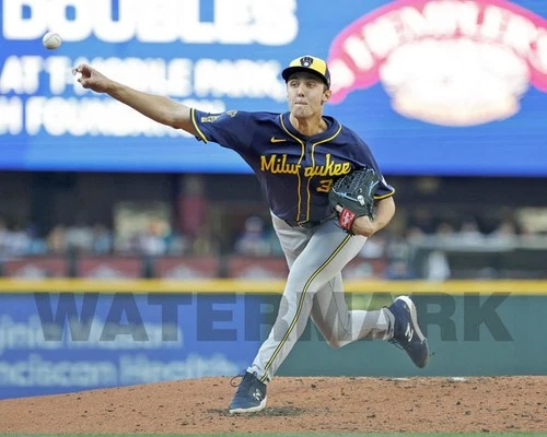 Milwaukee Brewers JACOB MISIOROWSKI Glossy 8x10 Photo Baseball Print Poster