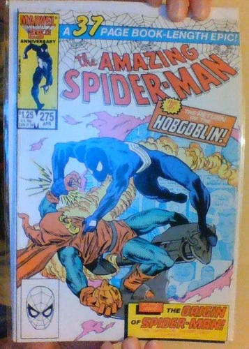 The AMAZING SPIDER-MAN # 275 Marvel Comics April 1986 VF Ditko Lee Bronze Age