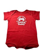 Custom Baby Bodysuit “Daddy’s Future Gaming Buddy” 18M
