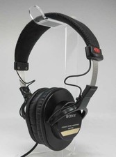 SONY MDR-7506 Professional Studio Monitor Headphones Black Used Good Condition