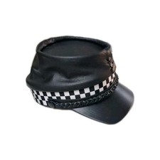 Leather Kepi Cap is a replica from the American Civil War