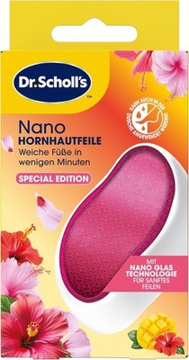 Dr. Scholl s Nano Glas Hornhautfeile - Weiche Füße in wenigen Minuten
