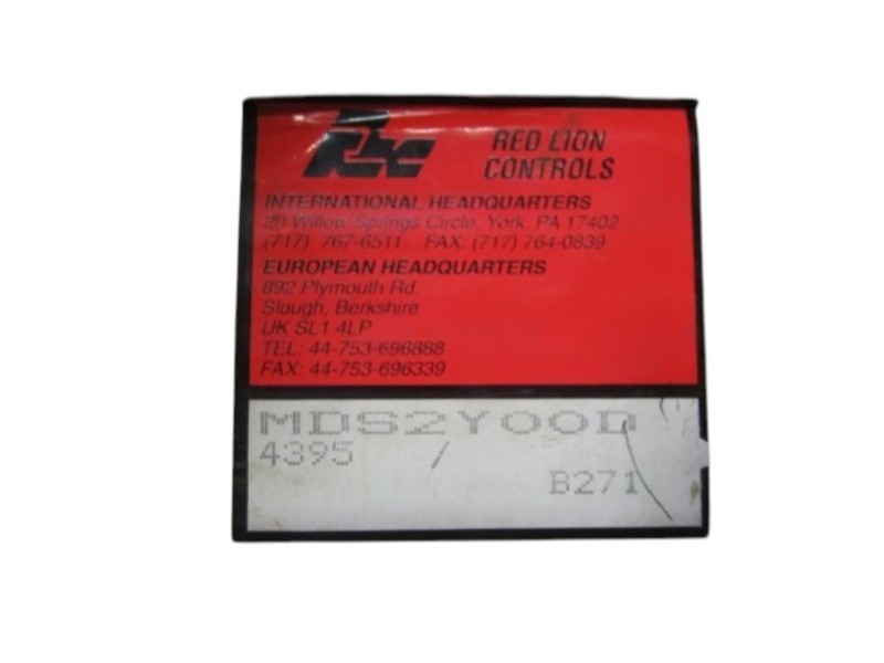 RED LION CONTROL PANEL MDS2Y00D NSMP