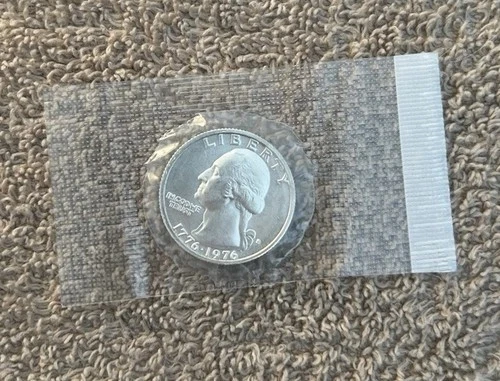 1976 S Washington Quarter US Mint Bicentennial Silver Uncirculated