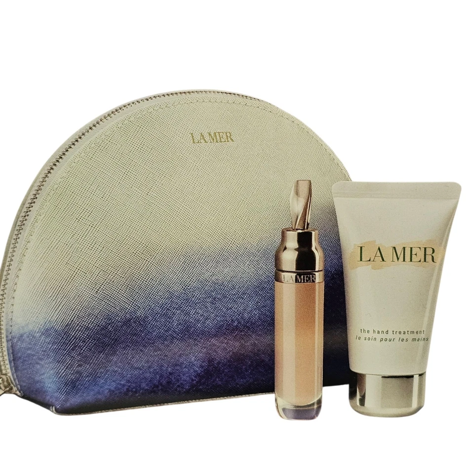 La Mer Colección Hidratación Rejuvenecedora Labial Volumizador Tratamiento de Manos Set Bolsa Foto 3 de 4