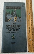ANTIQUE 1905 ADVERTISING NOVELTIES CATALOG BROCHURE ITHACA SIGN ADV JAMESTOWN NY