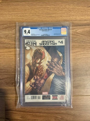 CGC 9.4 - 2014 Marvel Original Sin Amazing Spider-Man #4