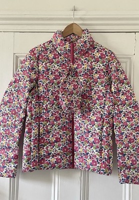 Uniqlo Liberty Ultra Light Women s Pink Floral Puffer Down Jacket M UK 12 EU 40