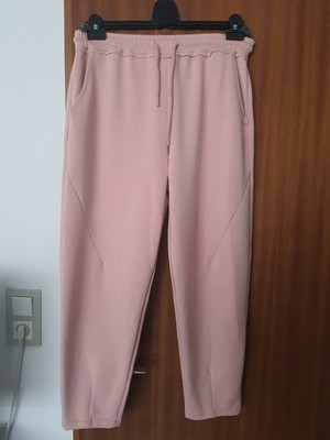 Monday Afternoon Rosa Hose 36 38 40 42 44 Stoffhose Butterstoff Jogpant Neu