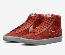 NIKE Blazer Mid '77 First Use Orange Suede DC3433-800 Men's Size 8.5 Retro Rare