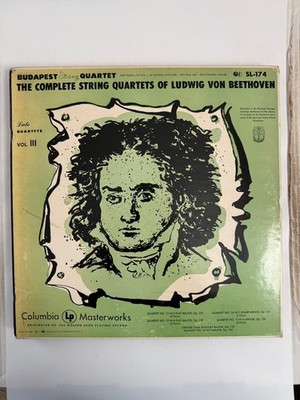 Budapest String Quartet   Beethoven Late Quartets Vol III LP Box Set Columbia