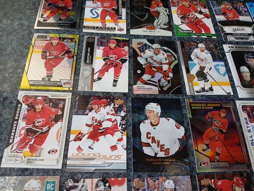Carolina Hurricanes Cards - Pesce (YG), Ward (RC), Geekie (RC), Aho, Giguere (RC - Picture 5 of 12