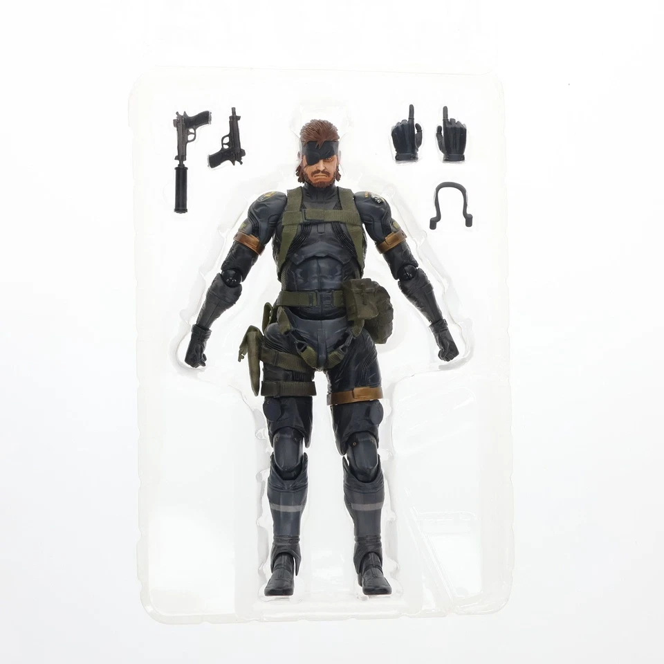 PLAY ARTS Kai SNAKE Traje Sneaking Ver Metal Gear Solid Peace Walker Foto 3 de 3