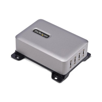StarTech 4-Port USB-C Charger, 240W Total, Single Port 140W EPR - Netzteil - mit